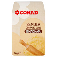 Semola di grano duro Rimacinata 1 kg Conad