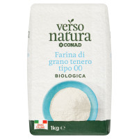 Farina di grano tenero tipo 00 Kg.  1 Verso Natura Bio Conad