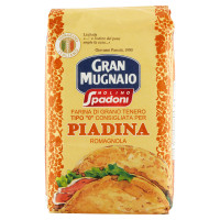 Molino Spadoni Gran Mugnaio Farina di Grano Tenero Tipo "0" Consigliata per Piadina Romagnola 1000 g