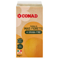 Farina di mais Fioretto a grana fine 1Kg Conad