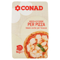 Miscela di Farine per Pizza 1 kg Conad