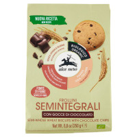 Alce nero Frollini Semintegrali con Gocce di Cioccolato 250 g