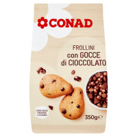 Frollini con Gocce di Cioccolato 350 g Conad