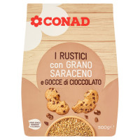 I Rustici con Grano Saraceno e Gocce di Cioccolato 500 g Conad