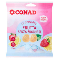CONAD Le Gommose Frutta Senza Zuccheri 50 g