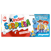 Kinder Sorpresa Disney Playmobil 3 uova con sorpresa 60 g