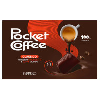 Pocket Coffee - specialità ripiene di caffè 100% arabica in un guscio di cioccolato 10 pz 125 g