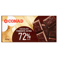 Cioccolato fondente noir g 100 Conad