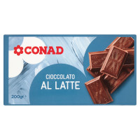Cioccolato al Latte 200 g Conad