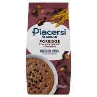 PIACERSI CONAD Porridge con Cioccolato Fondente 300 g