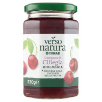 Frutta & Frutta Ciliegie Biologiche 330 g Verso Natura Bio Conad