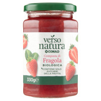 Frutta & Frutta Fragole Biologiche 330 g Verso Natura Bio Conad