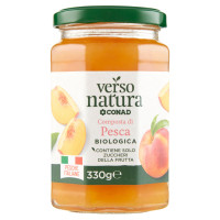Frutta & Frutta Pesche Biologiche 330 g Verso Natura Bio Conad