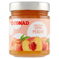 Confettura Extra Pesche 320 g Conad
