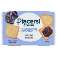 PIACERSI CONAD Fette Biscottate Iposodiche 324 g