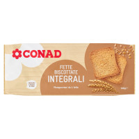 Fette Biscottate Integrali 648g Conad