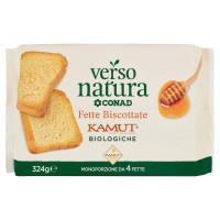 CONAD VERSO NATURA Fette Biscottate Kamut Biologiche 324 g