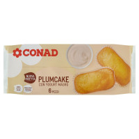 Plumcake con yogurt magro g.  190 - 6 pezzi Conad