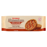 Alimentum Senza Glutine Crostatine con grano saraceno all'albicocca 6 Crostatine 200 g Conad
