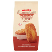 Alimentum Senza Glutine Plumcake classico 4 x 60 g Conad