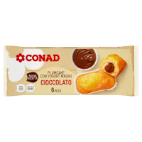 Plumcake con Yogurt Magro Cioccolato 6 Pezzi 228 g Conad