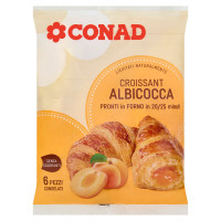 Croissant Albicocca Congelati 6 x 65 g Conad