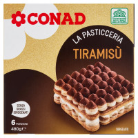 La Pasticceria Tiramisù Surgelato 480 g Conad
