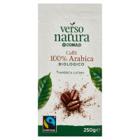 Caffè arabica 100% Biologico g 250 Verso Natura Equo Conad