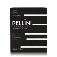 Pellini Vivace Tradizionale gusto classico caffÃ?Å¡ macinato moka 2x250g