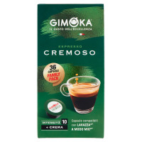Capsula di caffe' compatibile A Modo Mio Gimoka Cremoso 36 pezzi