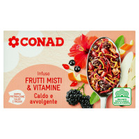 Infuso Frutti Misti & Vitamine 20 x 2,5 g Conad