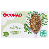 CONAD Infuso Finocchio 20 filtri da 2,5 g