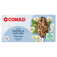 Tisana Camomilla & Melissa Rilassante* 20 filtri da 2,5 g Conad