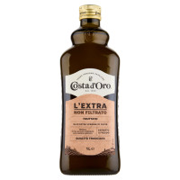 Costa d'Oro l'Extra Non Filtrato Fruttato Olio Extra Vergine di Oliva 1 L