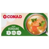 Vegetale 20 dadi 220 g Conad