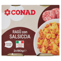 Ragù con Salsiccia 2 x 180 g Conad