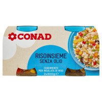 Risoinsieme Senza Olio Condimento per Insalata di Riso 2 x 300 g Conad
