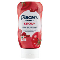 PIACERSI CONAD Ketchup -50% di Zuccheri 280 g