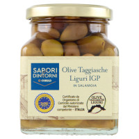 Olive Taggiasche della provincia di Imperia in Salamoia 280 g Conad