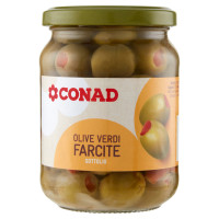 Olive Verdi Farcite Sottolio 285 g Conad