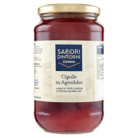 Cipolle in Agrodolce a Base di "Cipolla Rossa di Tropea Calabria IGP" 530 g Conad