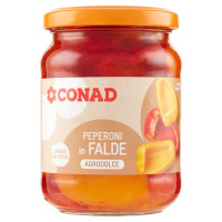 Peperoni in Falde Agrodolce 300 g Conad