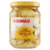 Funghi Champignons Trifolati Sottolio 285 g Conad