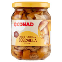 Misto funghi alla boscaiola - sottolio - g.  285