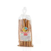 Grissino tipo 0 al sesamo, con olio di oliva (senza olio di palma, con olio di girasole altoleico) 250 g