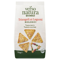 Triangoli ai legumi 70g Verso Natura Bio Conad