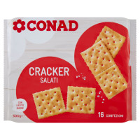 Cracker Salati 20 confezioni 500 g Conad