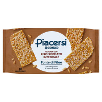 Cracker con Riso Soffiato Integrale 10 Confezioni 300 g Piacersi Conad