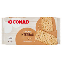 Cracker Integrali 10 Confezioni 400 g Conad