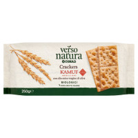 Crackers Kamut Biologici 250 g Verso Natura Bio Conad